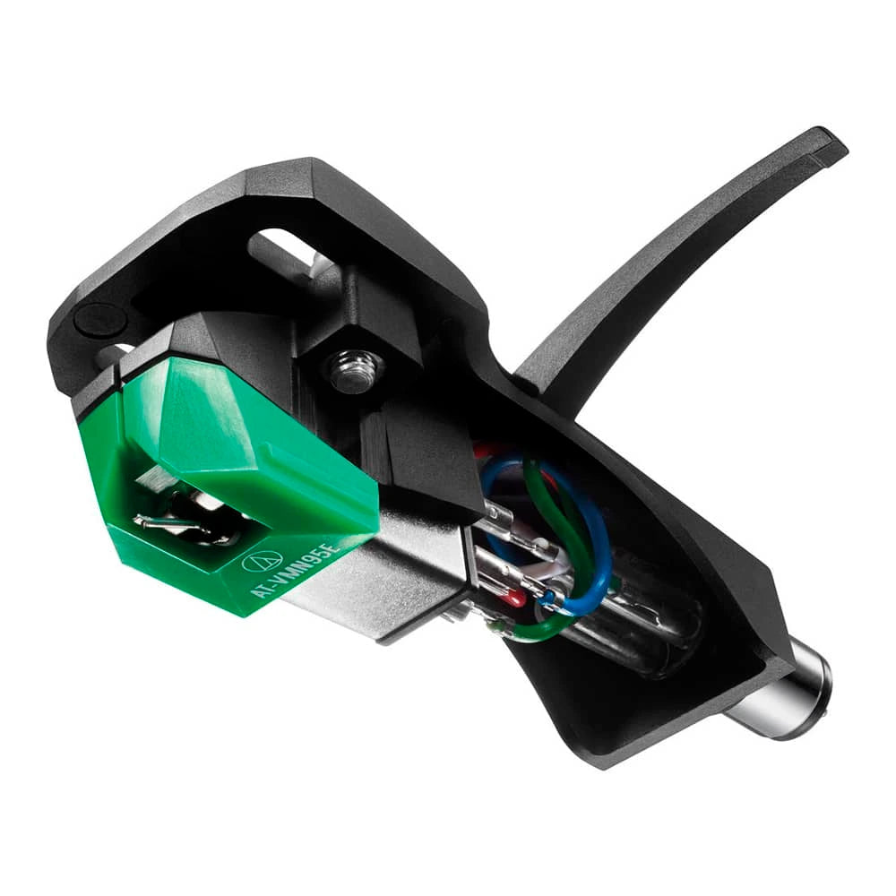 Cabezal y cartucho con aguja elíptica AT-VM95E/H
