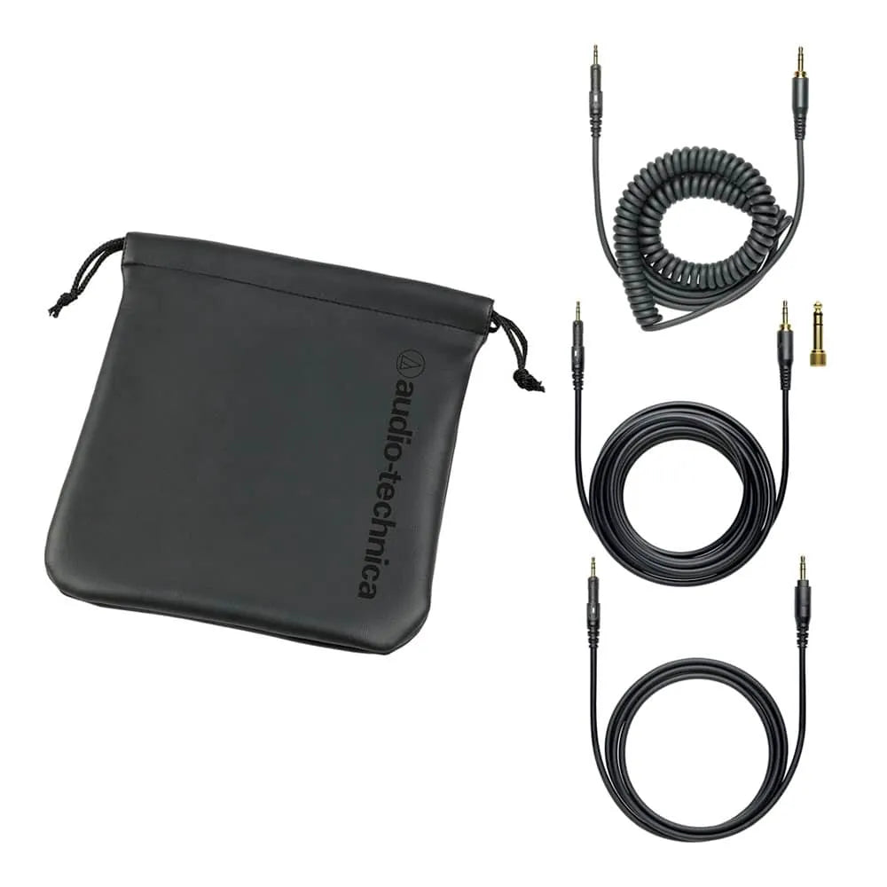 Bolsa de transporte, cable en espiral, cable recto largo y cable recto corto