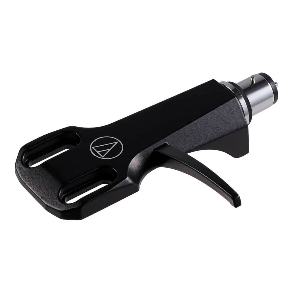 AT-HS6 Cabezal universal de aluminio negro para tornamesa