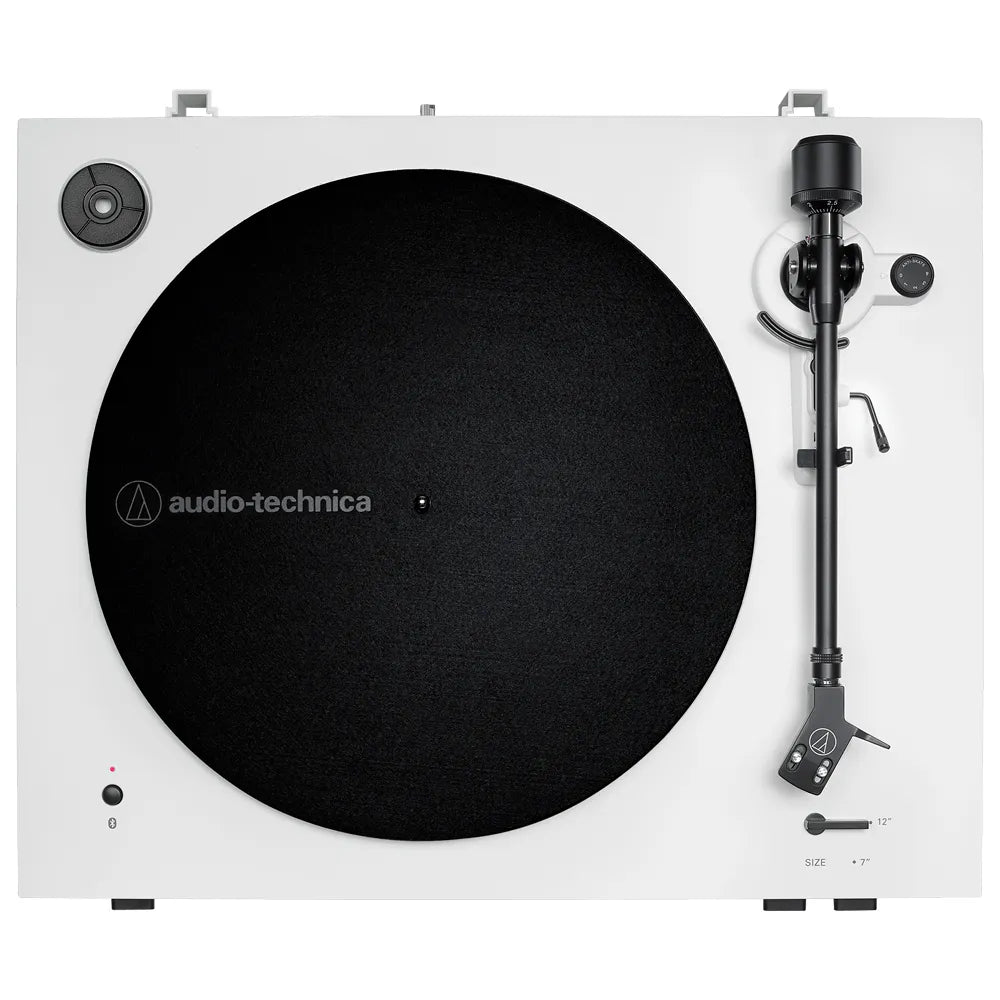 Tornamesa Automática AT-LP3XBT blanca vista superior
