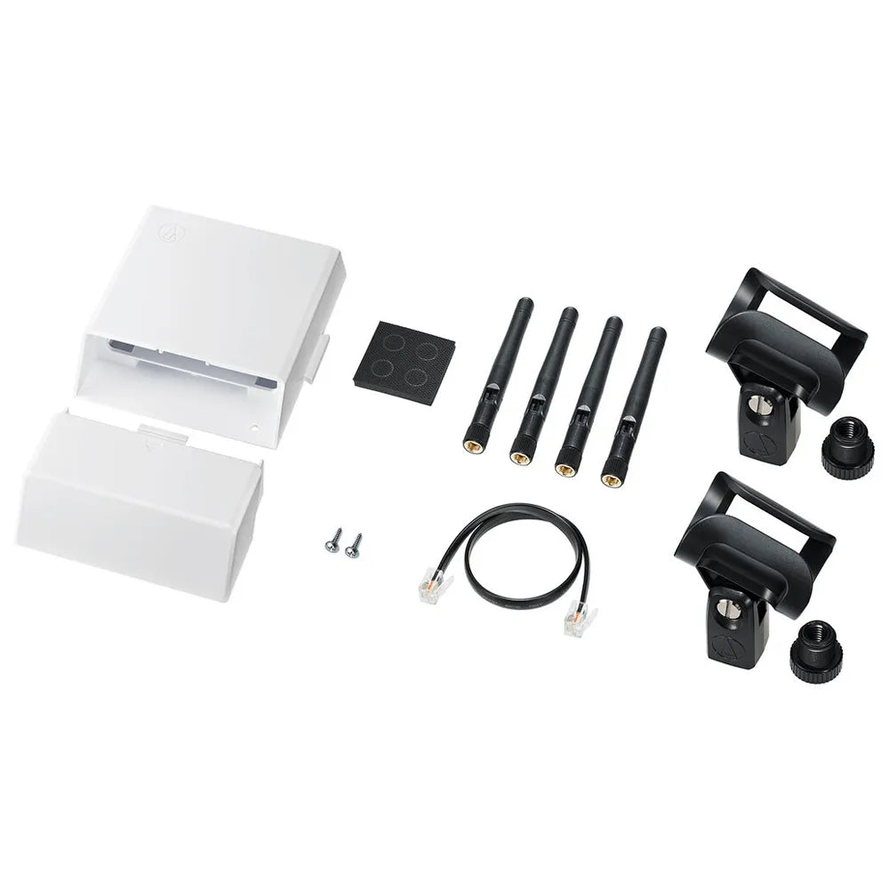 Accesorios del ATW-1422 Antenas, clp, cable ethernet