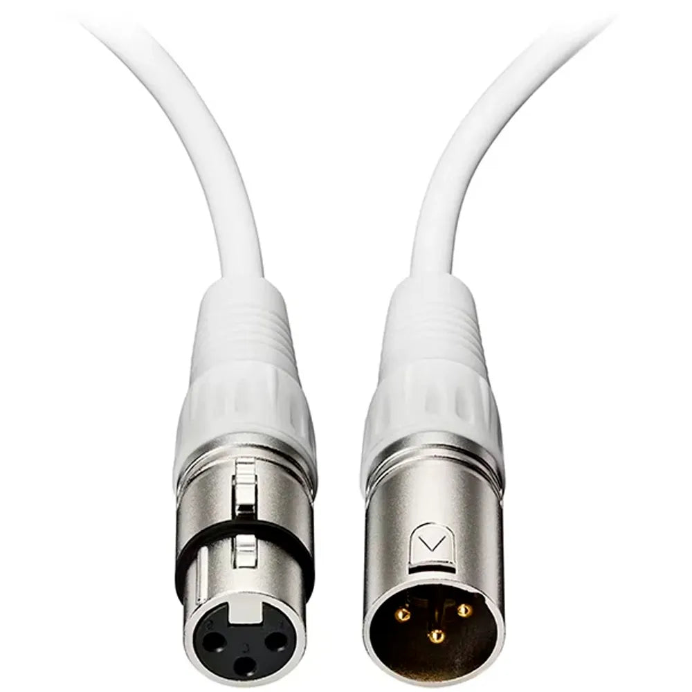BX3/3.0WH Cable XLR para Micrófono vista frontal