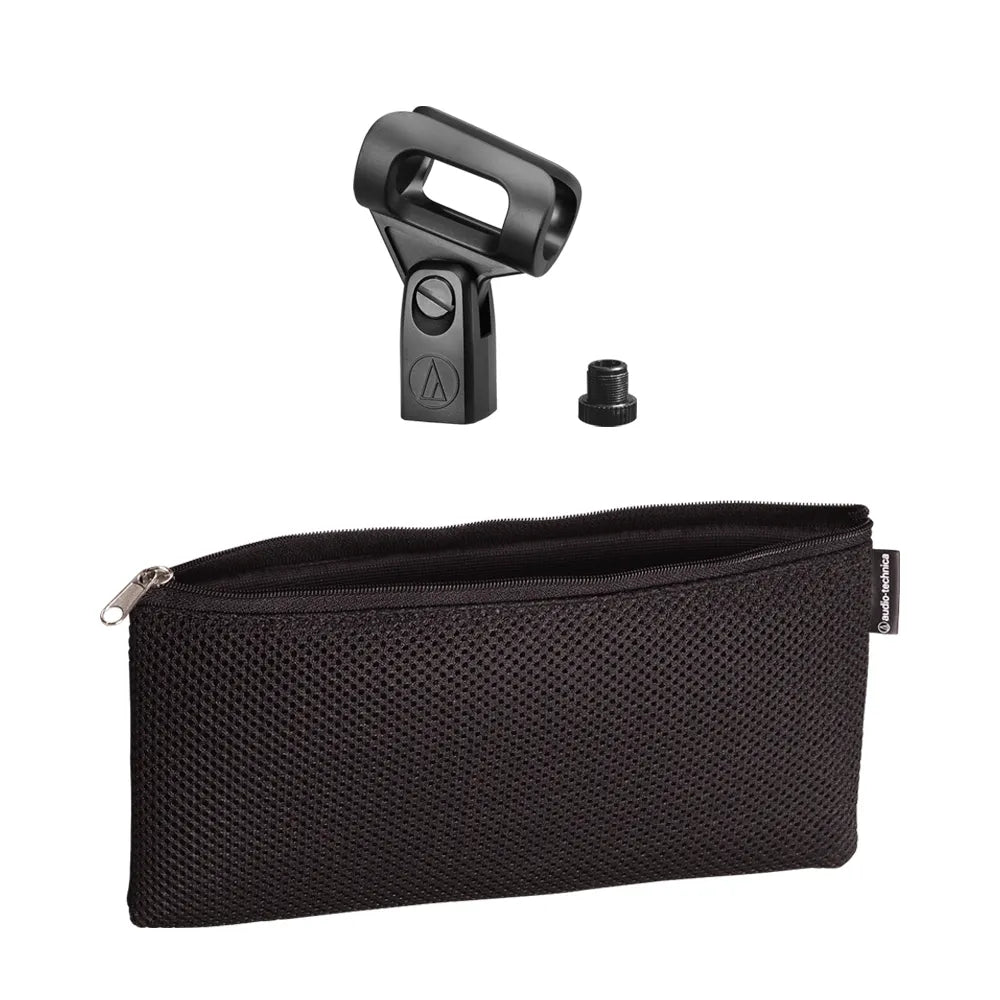 Estuche de transporte y clip de suección del PRO41 Micrófono dinámico de mano